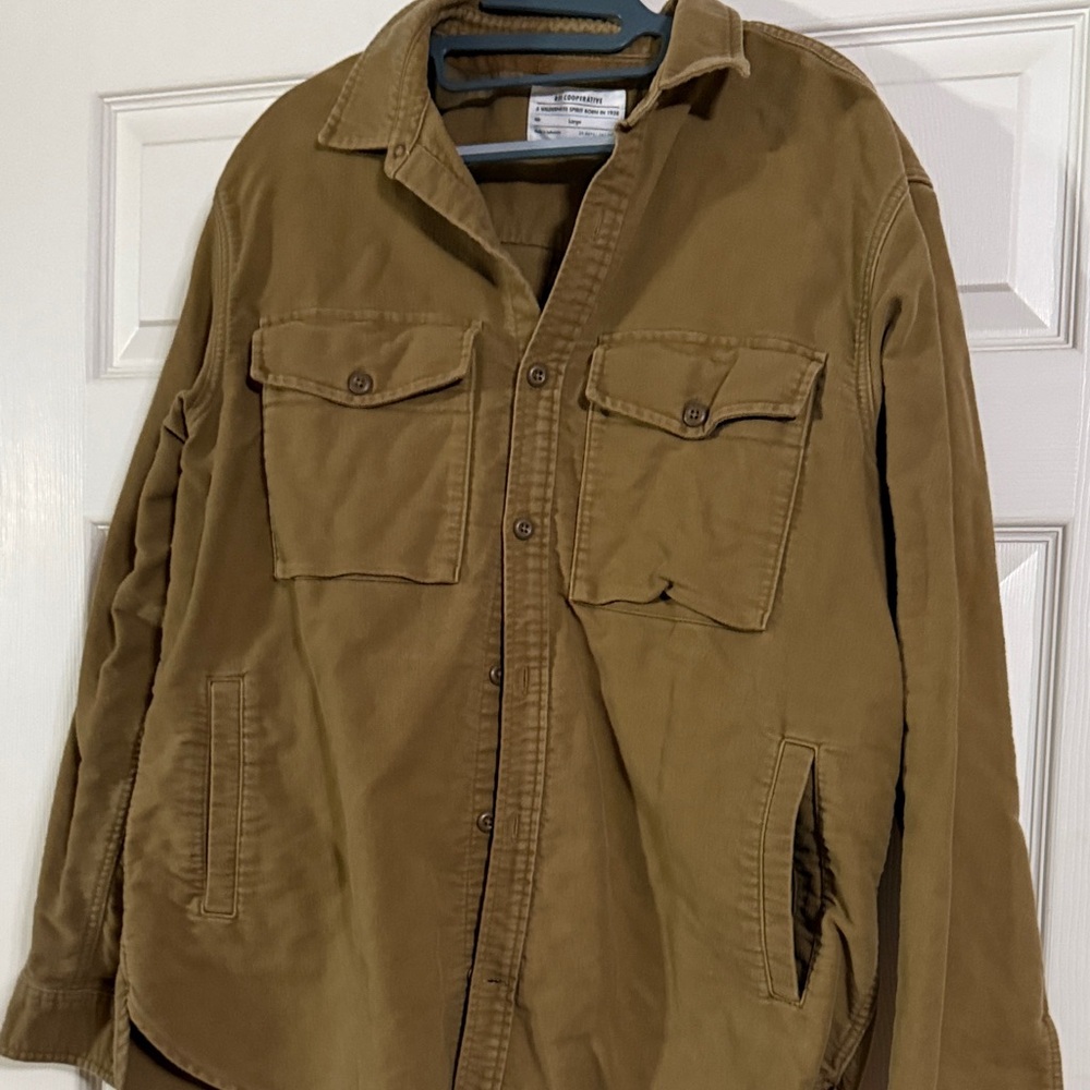 REI Brown Shirt Jacket for Men